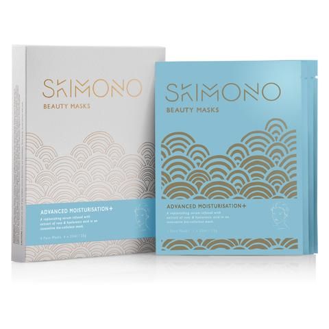 SKIMONO – Advanced Moisturisation+ - Gesichtsmaske 4 Stück