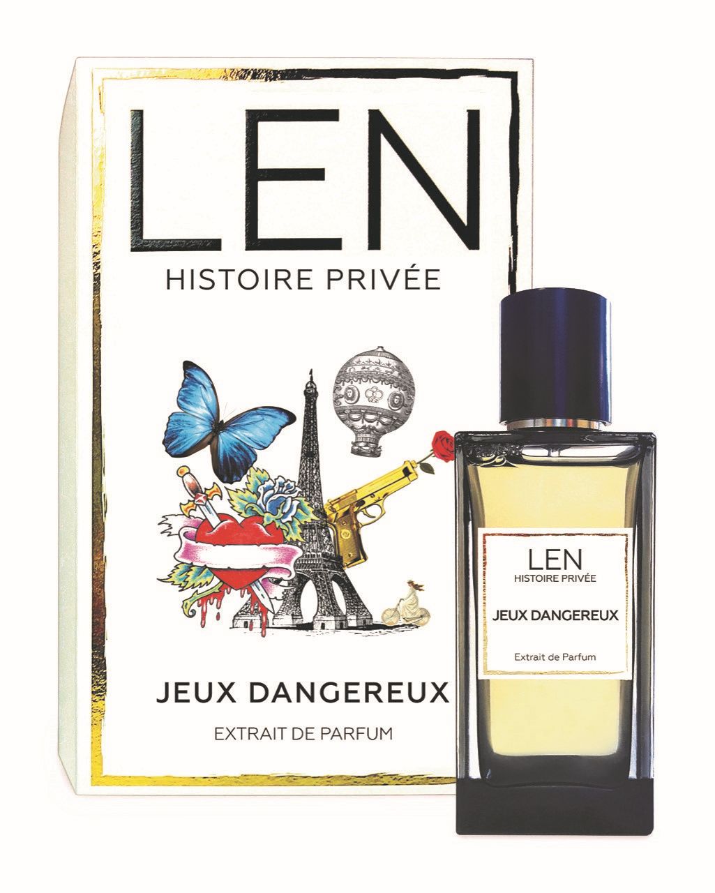 LEN Fragrance - Jeux Dangereux - Histoire Privee - Extrait de Parfum 100 ml