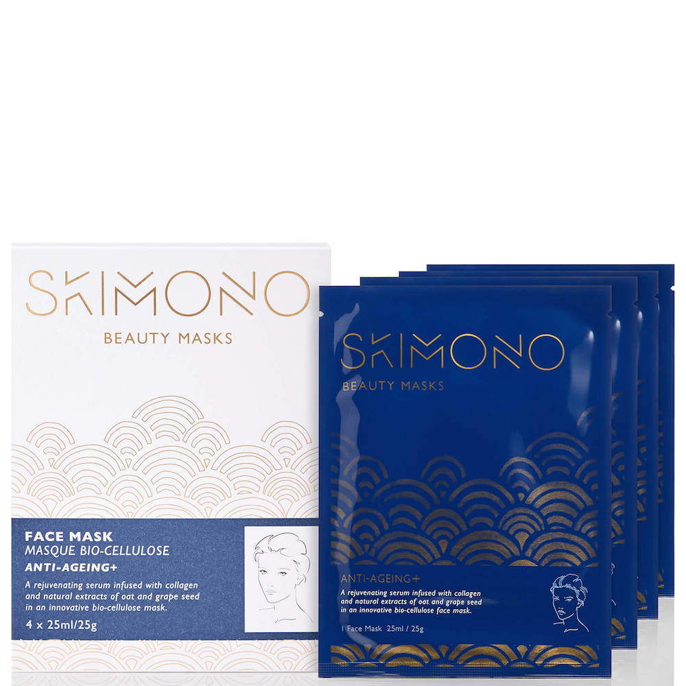 SKIMONO – Anti-Aging+ – Gesichtsmaske - 4 Stück